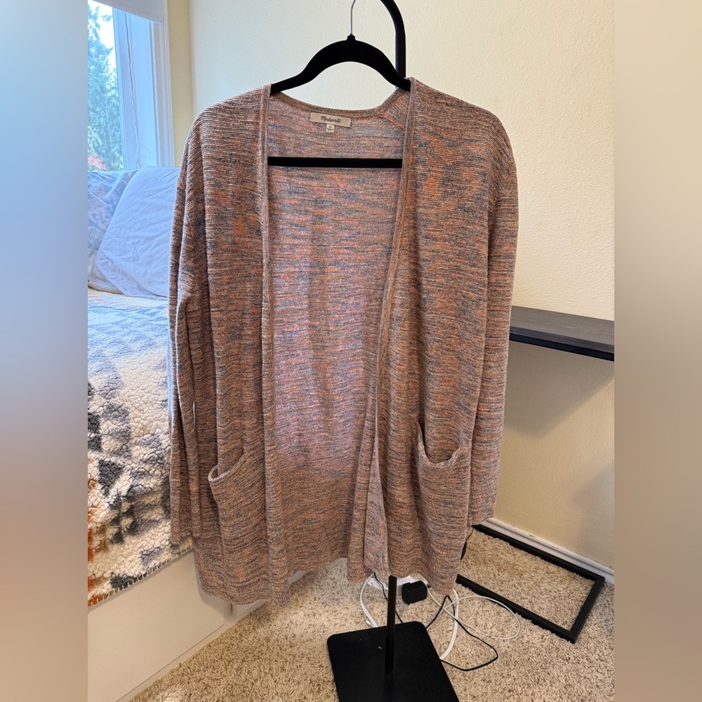 Madewell Multicolor Open-Front Cardigan